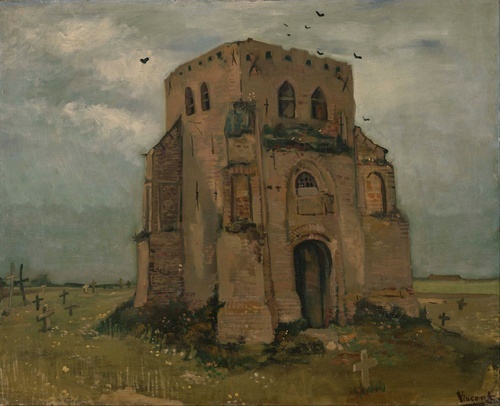 Nuenen'deki Eski Kilise Kulesi