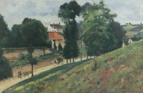 Route de Saint-Antoine à L´Hermitage, Pontoise 1875