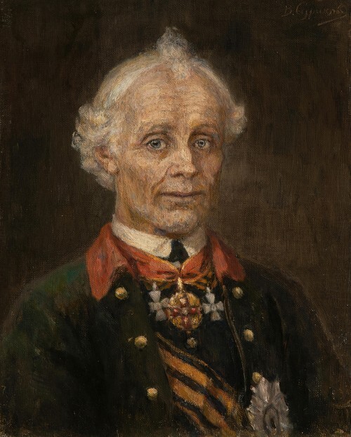 Portrait of Generalissimo A.V. Suvorov 1898