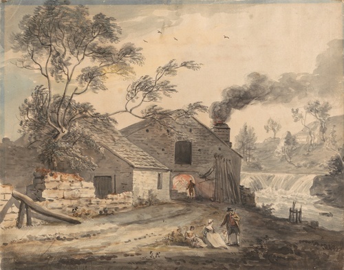 Fornace di ferro sul fiume Kent, Westmorland