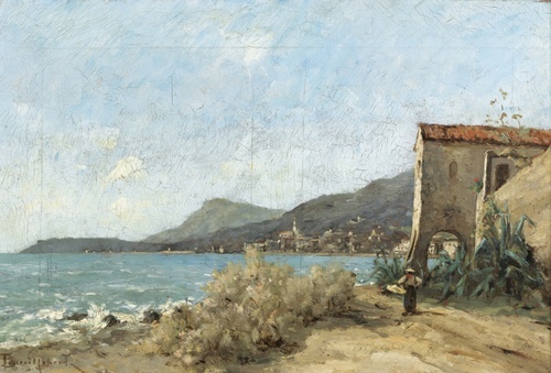 Pohled na Antibes