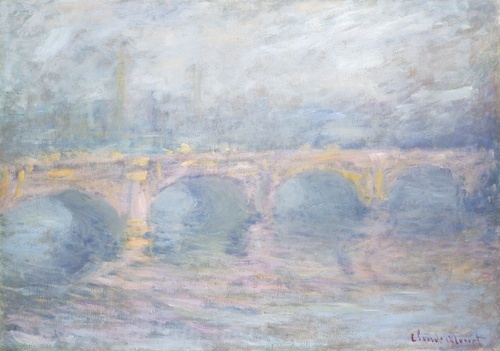 Waterloo Bridge, London, at Sunset