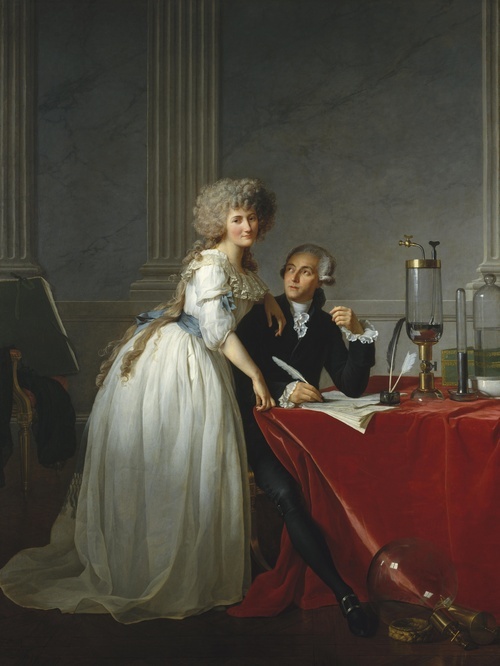 Portrait of Antoine-Laurent and Marie-Anne Lavoisier