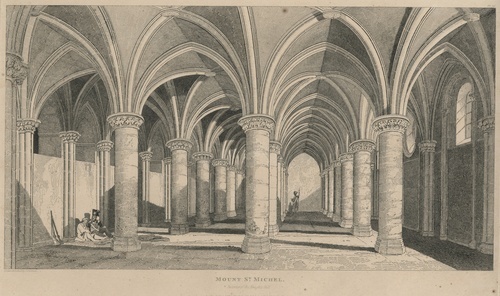 Mont Saint Michel - Şövalyeler Salonu'nun İç Kısmı