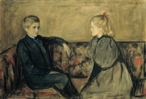 Oscar dan Ingeborg Heiberg