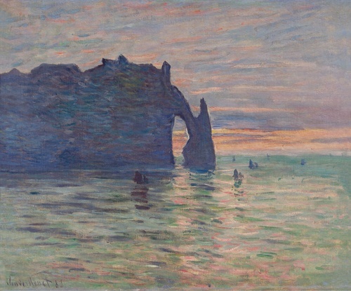 Etretat, Sunset
