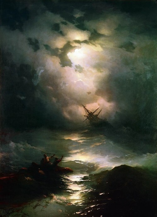 Tempesta sul Mare del Nord
