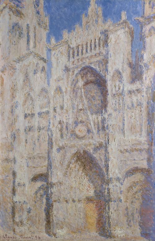 Rouen Cathedral The Portal (Sunlight)