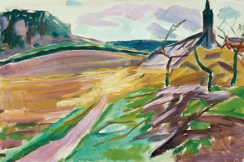 Invernadero en otoño 1916