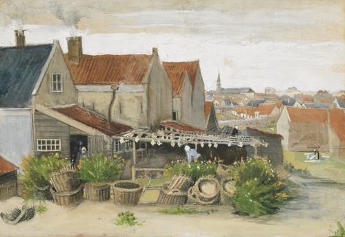 The Fish Drying Barn at Scheveningen
