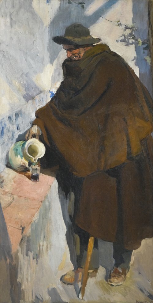 Old Castilian Serving Wine