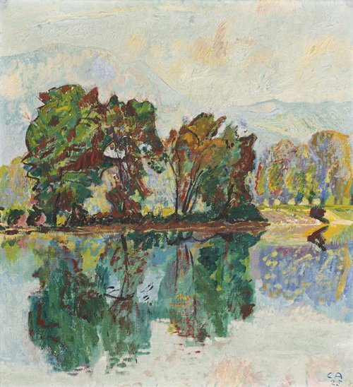 Landscape near River Aare
