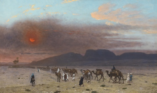 Carovana nel deserto