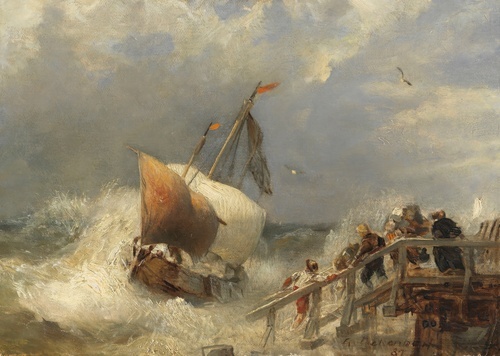 Storm at the Harbor