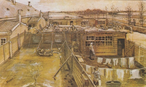 Carpenter's shop, seen from Vincent's Room