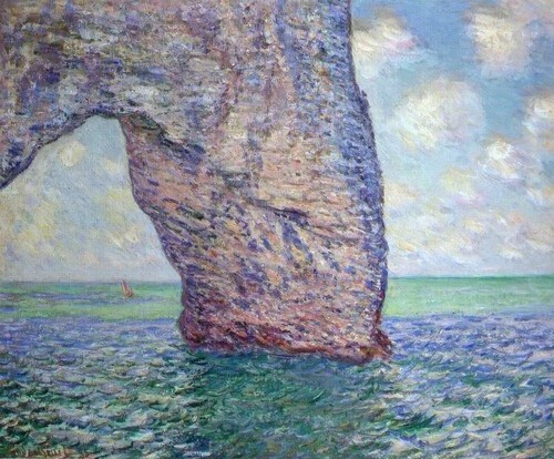 The Manneport at High Tide