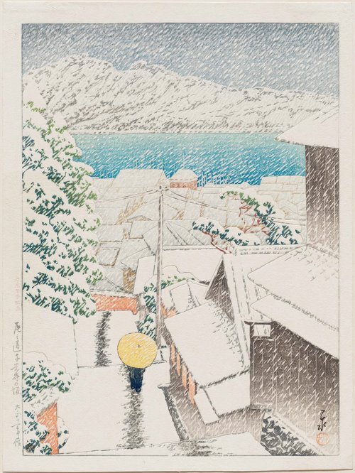 Senkoji Slope, Onomichi from the Series Views of Japan, 1922