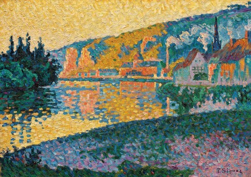 Les Andelys, Sunset