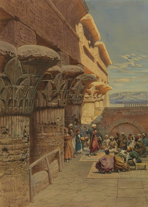 Musicians At Philae