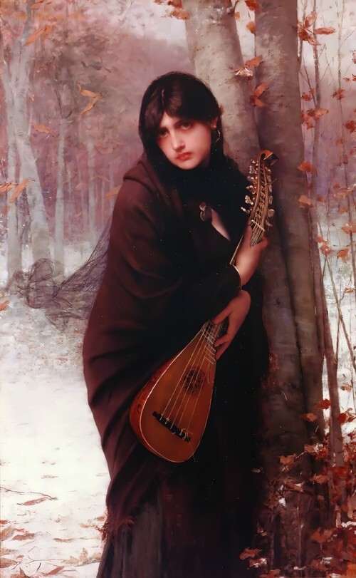 Girl with a Mandolin