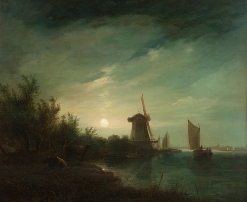 Moonlight on the polderfields
