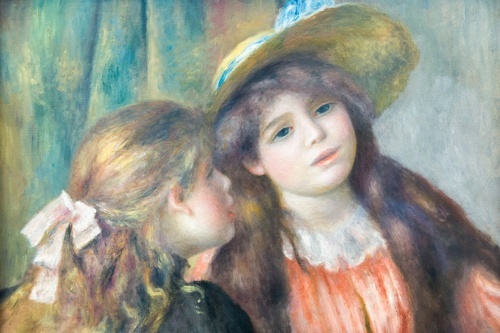 Portrait of Two Girls