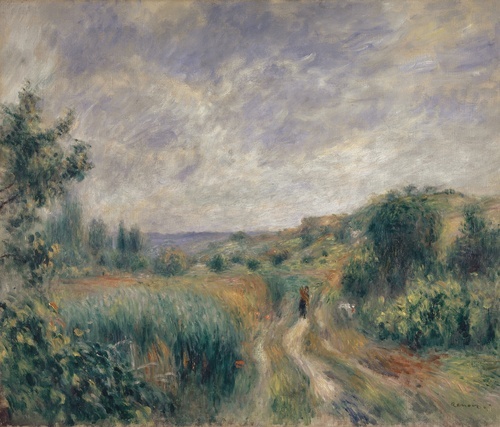 Landscape near Essoyes 1892
