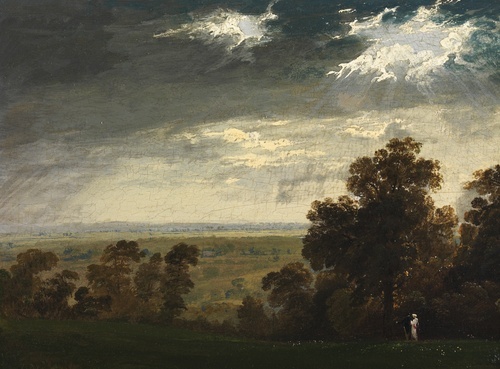 Landscape, Possibly the Isle of Wight or Richmond Hill