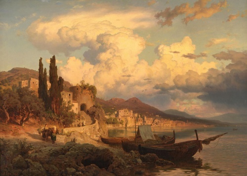 Italian Coastal Scene
