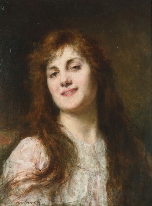 An Auburn Haired Beauty