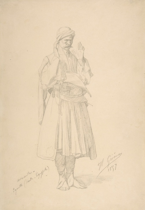 Arnaut Officer in Prayer