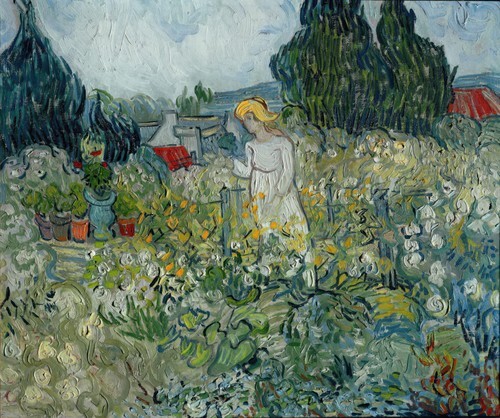 Marguerite Gachet v Zahradě