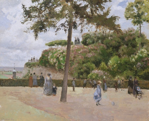 The Public Garden at Pontoise