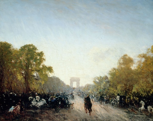 The Avenue des Champs-Élysées