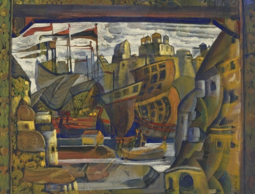 Novgorod Market in Sadko 1920