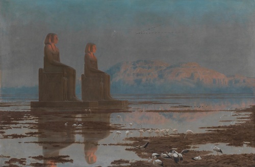 The Plain of Thebes during the Flood of the Nile