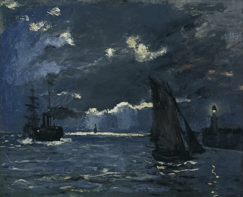 View of the Sea, Moonlit Expedition