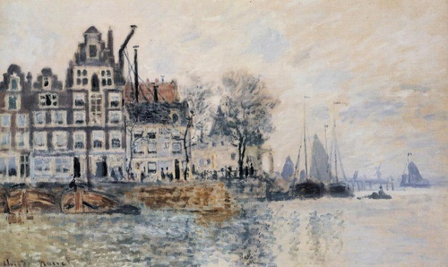 Pohled na Amsterdam