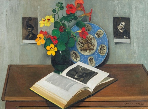 Still Life with Blue Plate