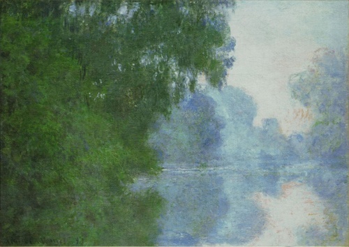 Misty Morning on the Seine, Fog Effect