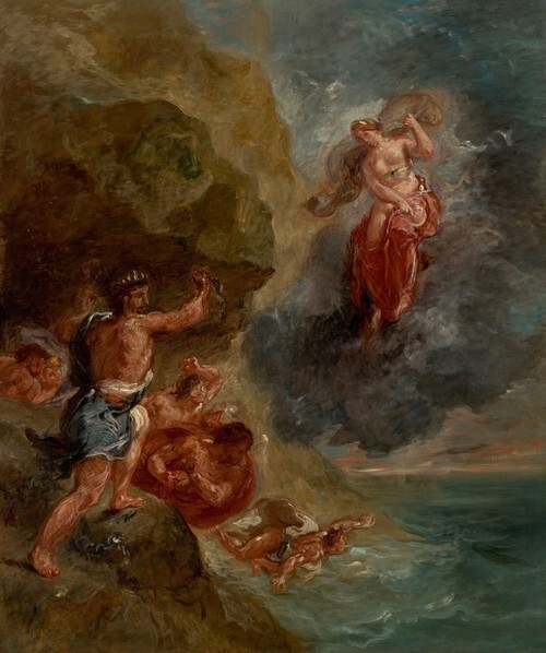 The Winter - Juno beseeches to destroy Eneas' Fleet