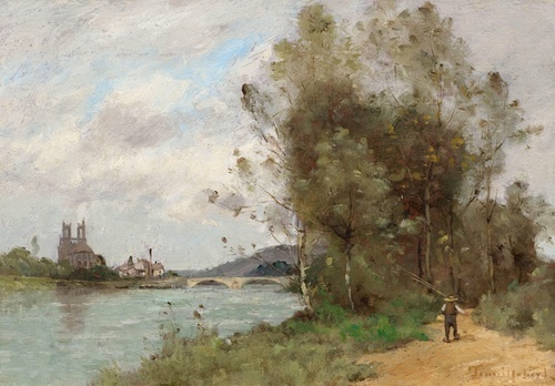 La Seine at Mantes-la-Jolie