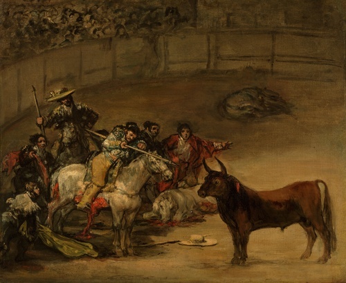 Bullfight, Suerte de Varas 1824