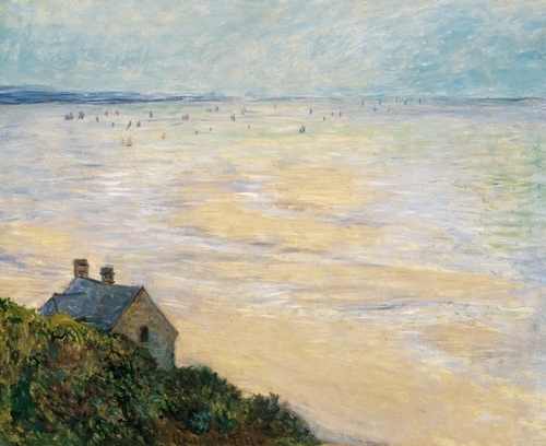 The Hut in Trouville, Low Tide