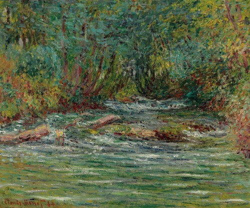 The Epte River at Giverny, Summer