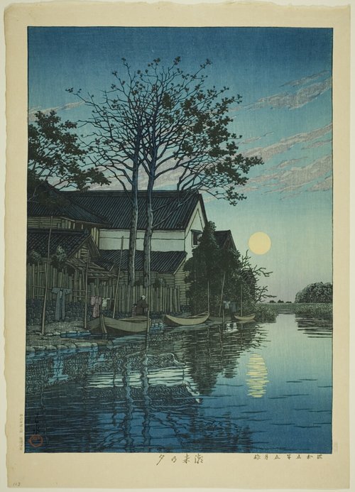 Dusk at Itako