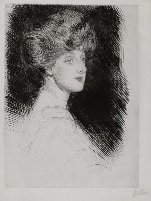 Woman in Three-Quarter Bust to the Right