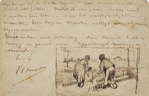 Two Peasants Digging