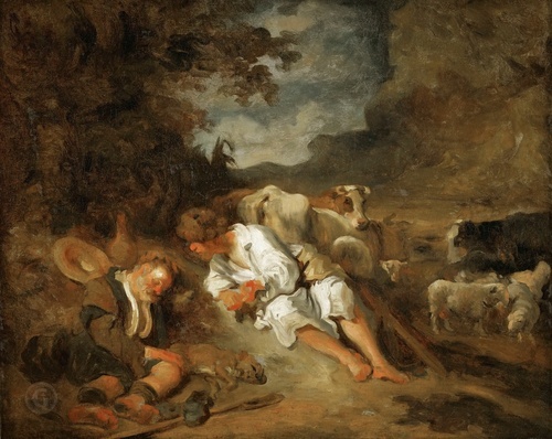 Mercure et Héraclès