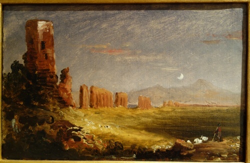 Sketch for 'Aqueduct near Rome'